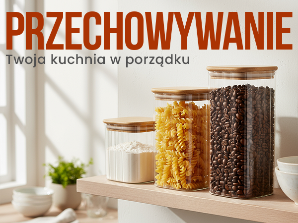 Pojemniki na produkty sypkie