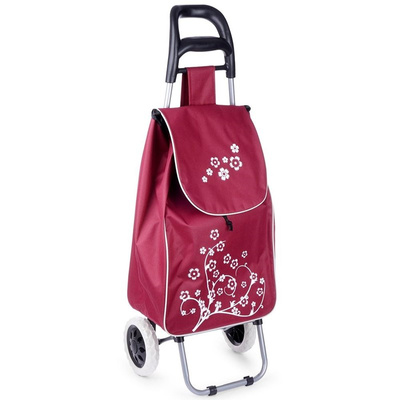 Shopping Trolley Maroon 30 l