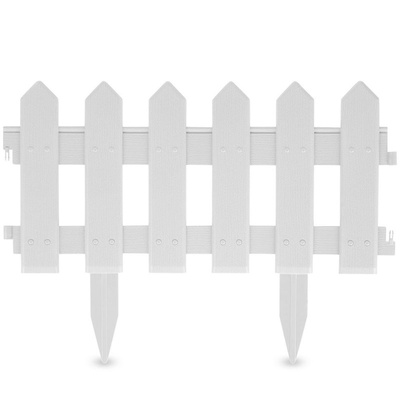 Garden Fence White 40x20 cm