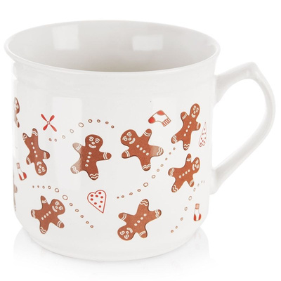 Keramikbecher Keramiktasse Trinkbecher Becher Tasse aus Keramik LEBKUCHEN 700 ml