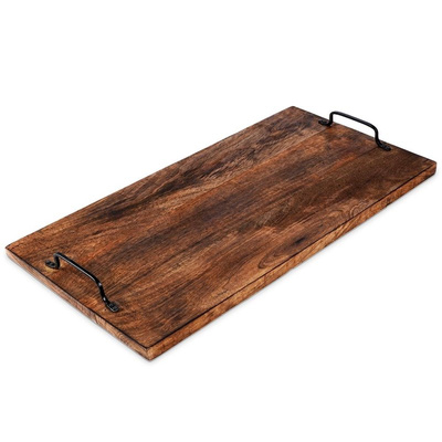 Serving Tray Wooden with Handles 56x29,6 cm