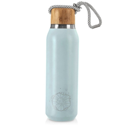 Thermos Bottle Steel Blue Vacuum 580 ml