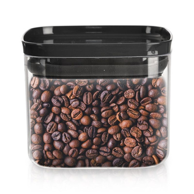 Dry Food Storage Container with Lid and Gasket Square 700 ml