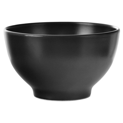 Bowl Ceramic Black ALFA 14 cm, 600 ml