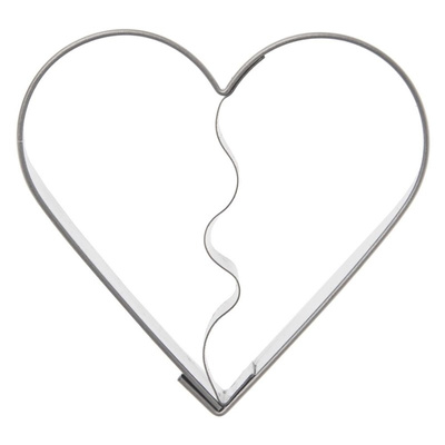 Cookie Cutter Steel Heart 5,5 cm