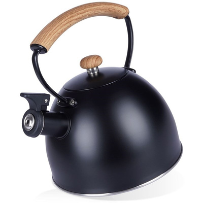 Whistling Kettle Steel Black 2,5 l