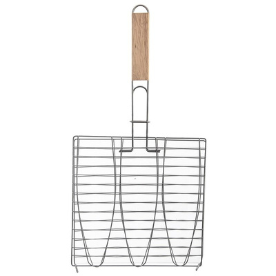 Fish Grill Basket Metal 28x55,5 cm