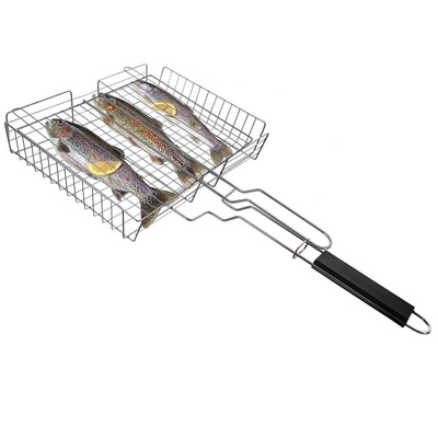 Grill Basket Steel 61x32 cm