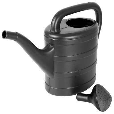 Watering Can Plastic Gray 5 l