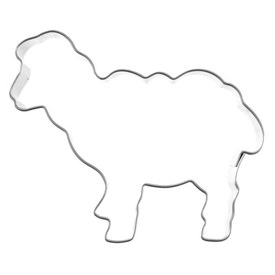 Cookie Cutter Steel Lamb 7 cm