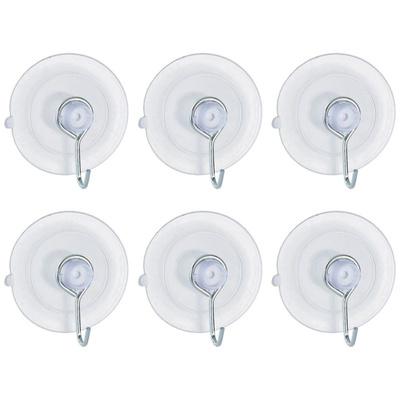 Suction Hook 4 cm 6 pcs