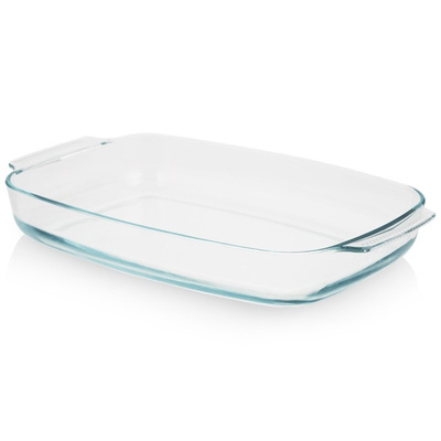 Casserole Dish Glass ARIZONA 44x28x6,5 cm, 5 l