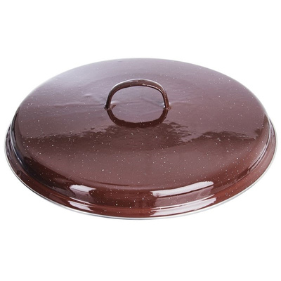 Lid Enamel Brown BROWN 40 cm