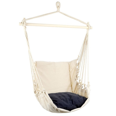 Hammock Chair Beige with a Cushion