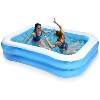 Gartenpool Swimmingpool Pool Schwimmbecken aufblasbar 245x150x43 cm