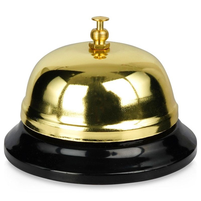 Service Bell Golden 8,5x6 cm