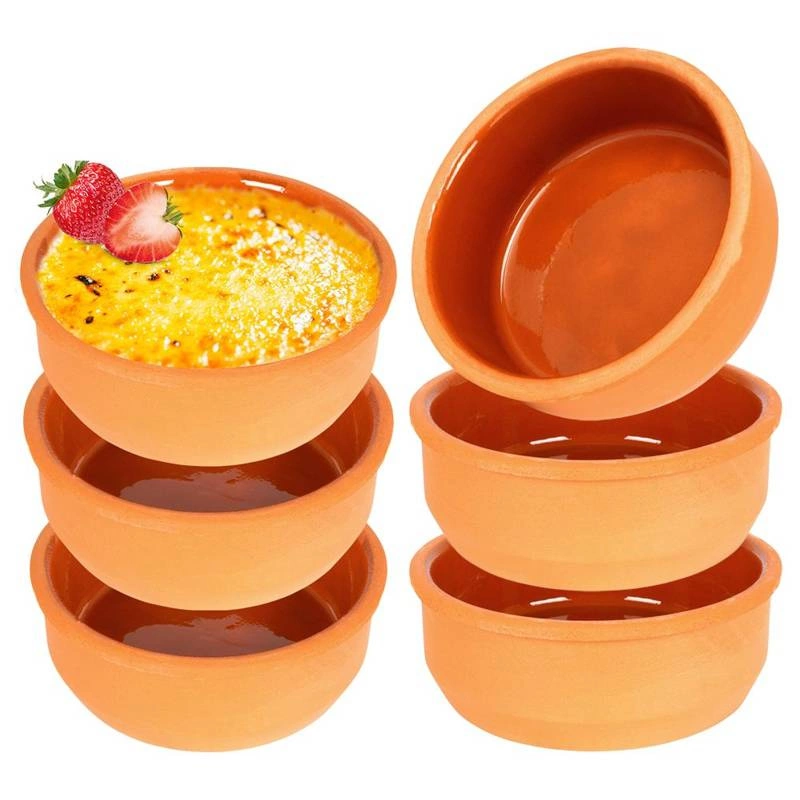Naczynie do zapiekania miska kamionkowa zestaw 200 ml 6 szt.