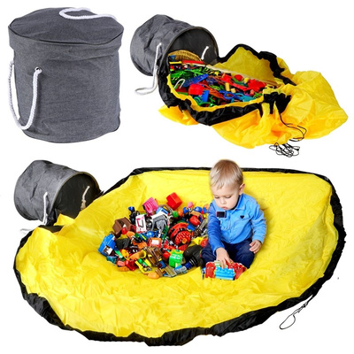 Toy Storage Basket with a Play Mat 30x29 cm