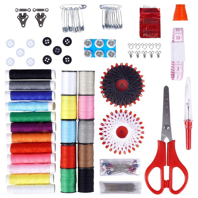 Sewing Kit with a Container 139 pcs