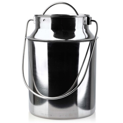 Milk Can Stainless 7,5 l