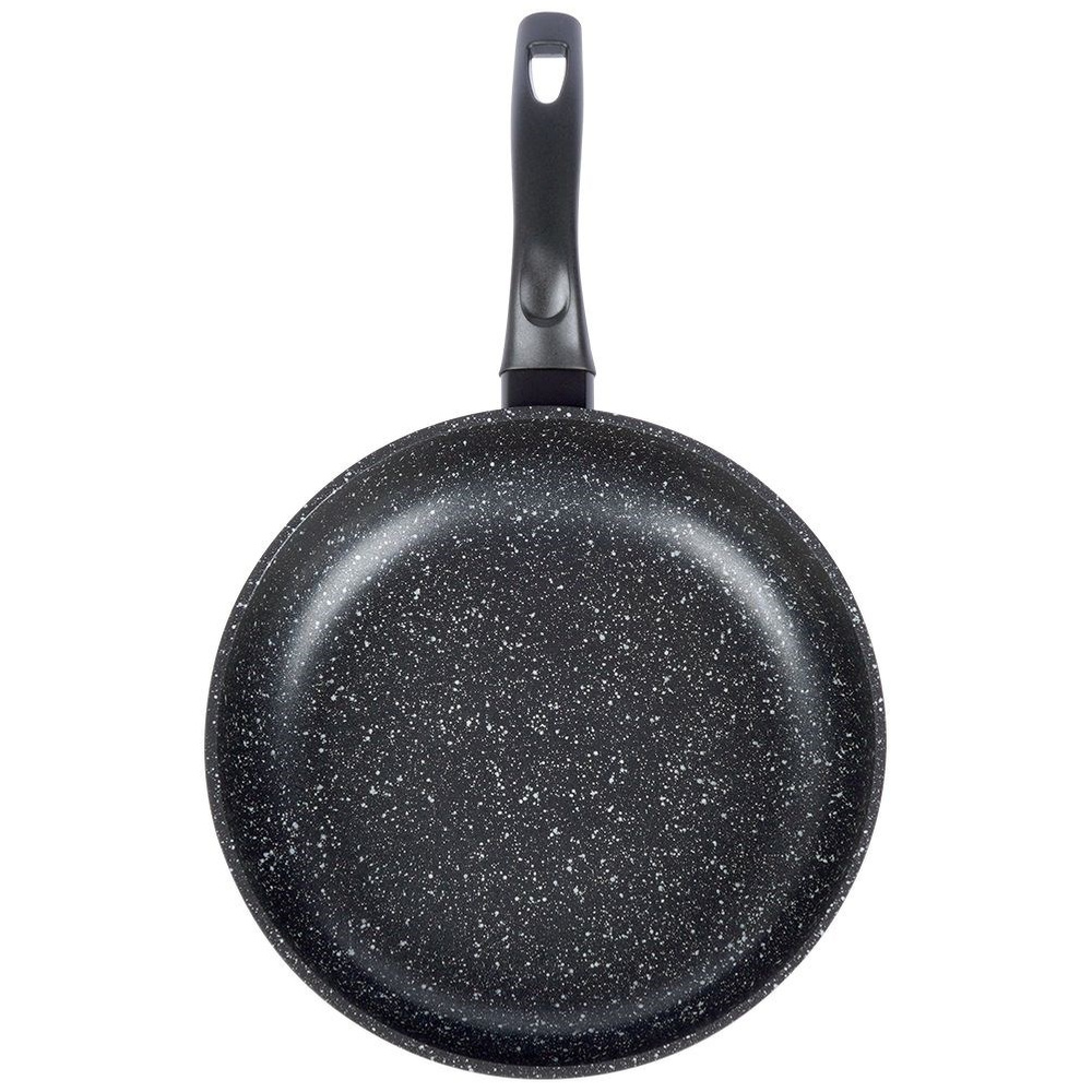 Patelnia granitowa ze szklaną pokrywką GRANDE 28 cm