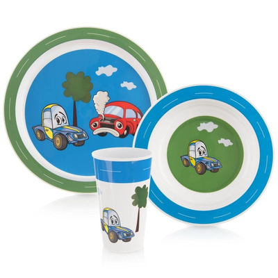 Kids Tableware Set AUTO 3 pcs