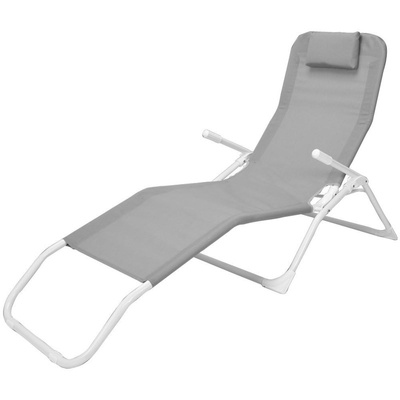 Sun Lounger Gray Gravitational