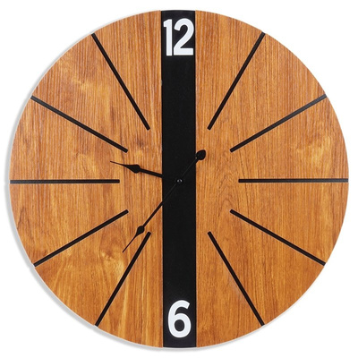 Wall Clock Brown 60 cm