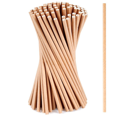 Drinking Straws Paper disposable 19,5 cm 100 pcs