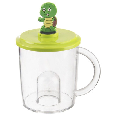 Mug with Figurine for Child Turtle 240 ml