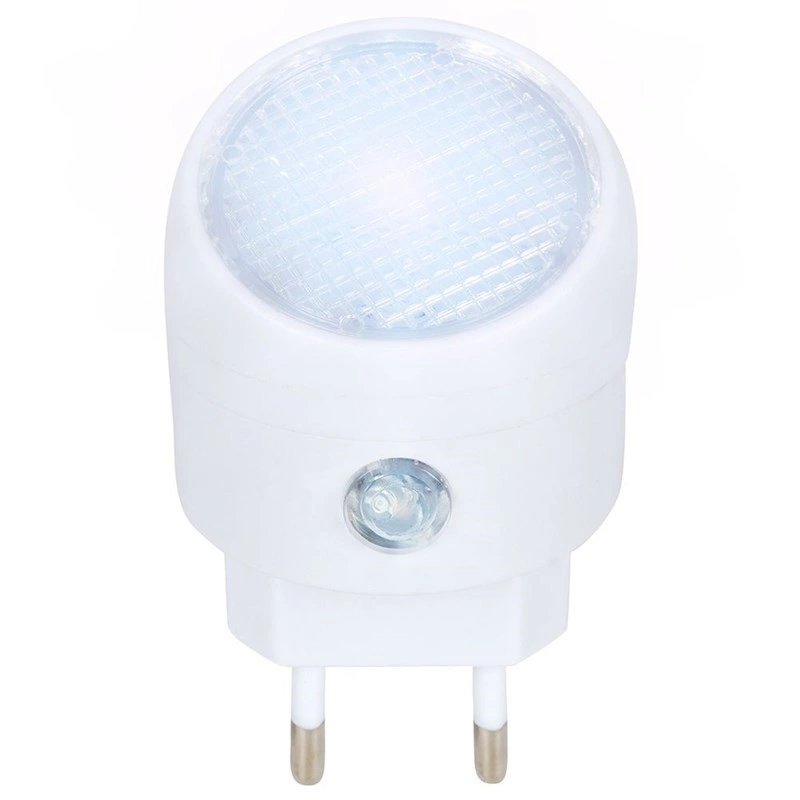 LED-Nachtlicht Nachtlampe Leuchte mit Dämmerungssensor Steckdose weiß