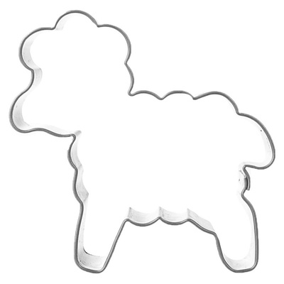 Cookie Cutter Steel Sheep 5 cm