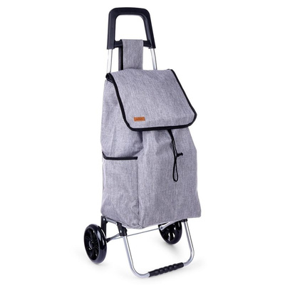 Shopping Trolley Gray 40 l