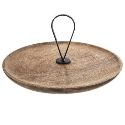 Tier Cake Stand Wooden MANGO 30,5 cm