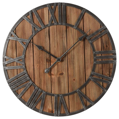 Wall Clock Wooden 60 cm