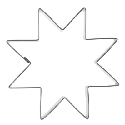 Cookie Cutter Steel Star 6 cm