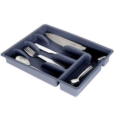 Cutlery Drawer Organiser Gray 36x25,5 cm