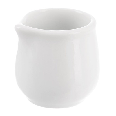 Milk Jug Porcelain White MONA 5x4,5 cm, 40 ml