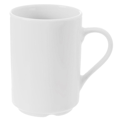 Mug Porcelain White MONA 290 ml