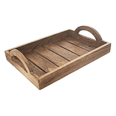 Serving Tray Wooden MANGO 30,5x20,5 cm