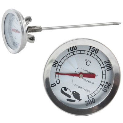 Smokehouse Thermometer Steel with Probe 16 cm