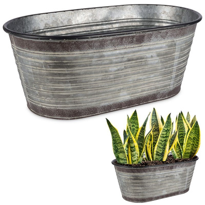 Plant Pot Metal 46x25x18,5 cm