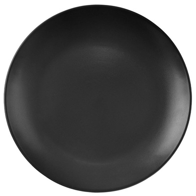 Dinner Plate Ceramic Black ALFA 27,5 cm