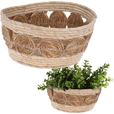 Plant Pot Seagrass 28x15 cm