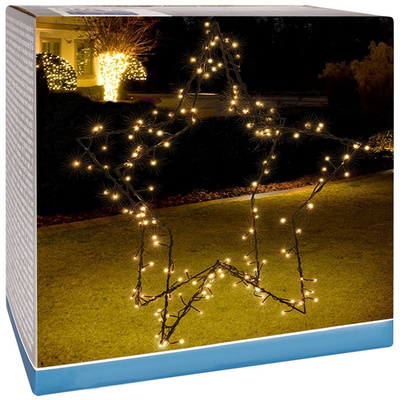 Outdoor Lighted Star 130 LED 80 cm