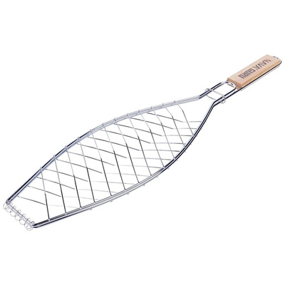 Fish Grill Basket Metal BBQ GURU 60x14 cm