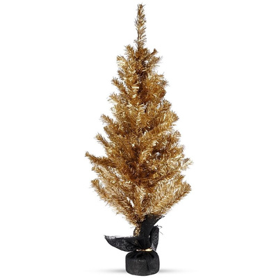 Artificial Christmas Tree Gold 90 cm