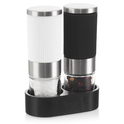 Pepper and Salt Grinder with a Stand 2 pcs