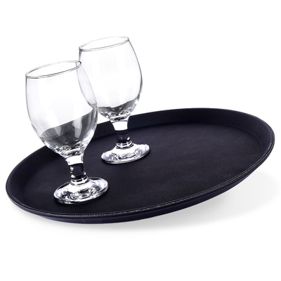 Waiter's Tray Non-Slip Black 35 cm