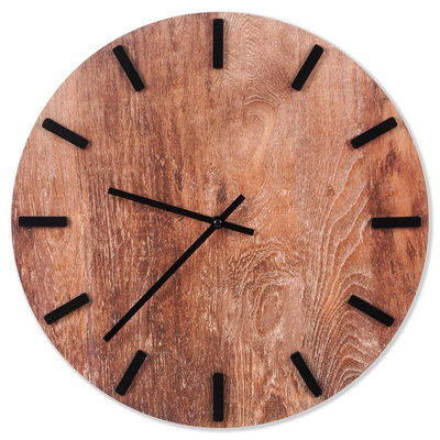 Wall Clock Brown 40 cm